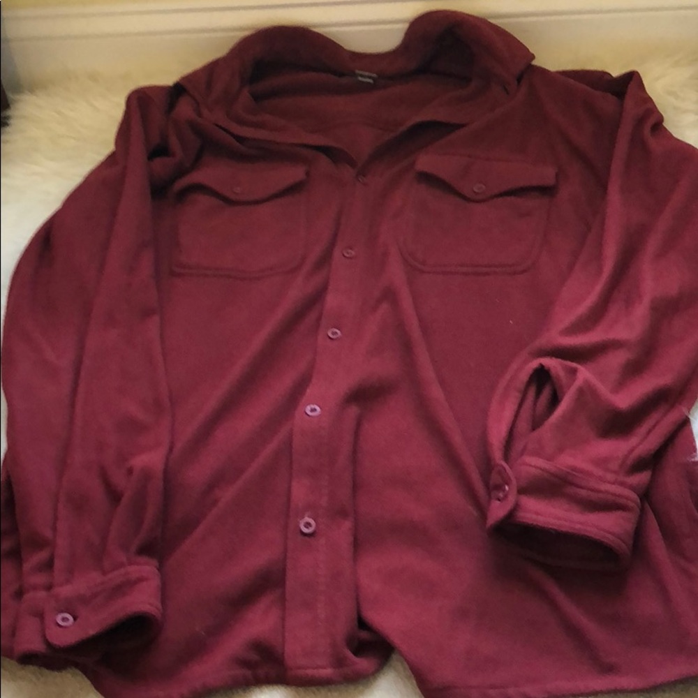 Sportif USA red mens flannel